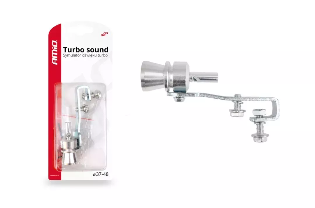 AMIO ΣΦΥΡΙΧΤΡΑ ΕΞΑΤΜΙΣΗΣ ΓΙΑ ΗΧΟ TURBO 37>48mm AMIO - 1 ΤΕΜ. 02228/AM