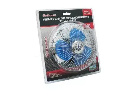 AMIO ΑΝΕΜΙΣΤΗΡΑΣ ΑΝΑΠΤΗΡΑ 24V - 17,5 cm ΜΕ ΚΛΙΠ ΣΤΗΡΙΞΗΣ (ΠΕΡΙΣΤΡΕΦΟΜΕΝΟΣ/ΜΕΤΑΛΛΙΚΟΣ)​ AMIO - 1 ΤΕΜ. CC42166/AM 