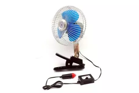 AMIO ΑΝΕΜΙΣΤΗΡΑΣ ΑΝΑΠΤΗΡΑ 24V - 17,5 cm ΜΕ ΚΛΙΠ ΣΤΗΡΙΞΗΣ (ΠΕΡΙΣΤΡΕΦΟΜΕΝΟΣ/ΜΕΤΑΛΛΙΚΟΣ)​ AMIO - 1 ΤΕΜ. CC42166/AM 