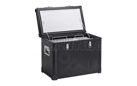 INDEL B ΨΥΓΕΙΟ TB46 STEEL BLACK ΜΕΤΑΛΛΙΚΟ 45L 12/24V 85W 488x682x405mm INDEL B - 1 TEM. LTB046NO300AN/INB 