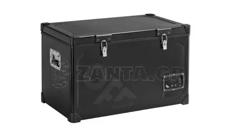 INDEL B ΨΥΓΕΙΟ TB74 STEEL BLACK ΜΕΤΑΛΛΙΚΟ 71L 12/24V 85W 499x810x492mm INDEL B - 1 TEM. LTB074NO300AN/INB 