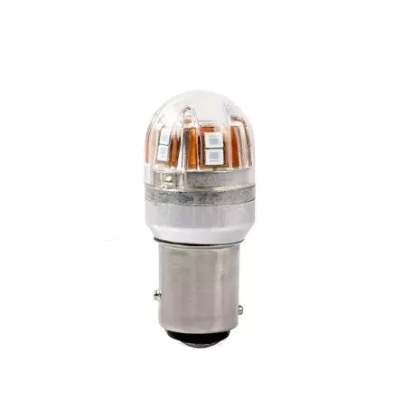 M-tech P21/5W 12/24V BAY15d 15xSMD2835 LED ΚΟΚΚΙΝΟ CAN-BUS BLISTER   M-TECH - 1 ΤΕΜ. LB827R-01B/MT 