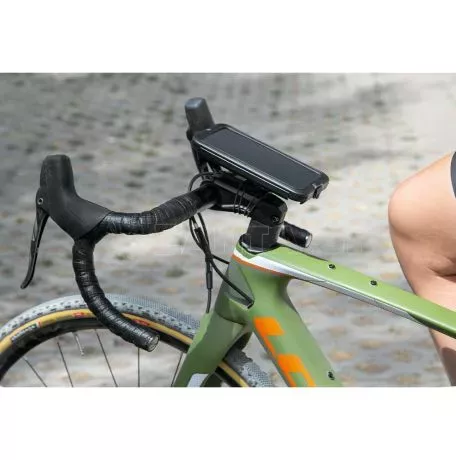 Optiline Βάση Στήριξης Κινητού Bike της σειράς Optiline για Τιμόνι Μηχανής, Ποδηλάτου, E-bike, Scooter με διάμετρο από 19 mm έως 35 mm με ρυθμιζόμενους EPDM ιμάντες δέσης και σύστη 