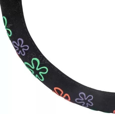AMIO ΚΑΛΥΜΜΑ ΤΙΜΟΝΙΟΥ SWC-46 (M) 37-39cm ΜΑΥΡΟ ΜΕ ΣΧΕΔΙΟ ΕΓΧΡΩΜΑ ΛΟΥΛΟΥΔΙΑ AMIO - 1 ΤΕΜ. 02987/AM 