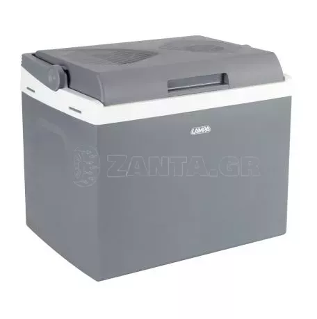 Lampa ΨΥΓΕΙΟ ΑΥΤΟΚΙΝΗΤΟΥ 12V/220V  25LT ΘΕΡΜΟΗΛΕΚΤΡΙΚΟ (ΖΕΣΤΟ /ΚΡΥΟ) 40x37,5cm ΓΚΡΙ/ΛΕΥΚΟ  FT-25 LAMPA - 1 TEM. L8905.4 