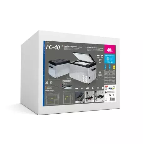 Lampa ΨΥΓΕΙΟ/ΚΑΤΑΨΥΚΤΗΣ 40LT/12/24V+220V ΦΟΡΗΤΟ ΜΕ ΣΥΜΠΙΕΣΤΗ/ΘΕΡΜΟΣΤΑΤΗ ΚΑΙ ΨΗΦΙΑΚΗ ΟΘΟΝΗ FC-40 LAMPA - 1 TEM. L8905.8 