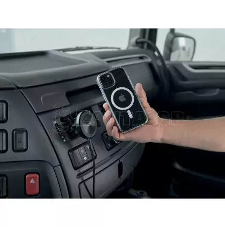Optiline Μαγνητική Βάση Στήριξης Κινητού Mag Wireless Airvent της σειράς Optiline για Ίσιους Αεραγωγούς Αυτοκινήτου με δυνατότητα ασύρματης φόρτισης Max Power 15W, 15 μαγνήτες και  