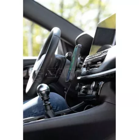 Optiline Μαγνητική Βάση Στήριξης Κινητού Mag Wireless Airvent της σειράς Optiline για Ίσιους Αεραγωγούς Αυτοκινήτου με δυνατότητα ασύρματης φόρτισης Max Power 15W, 15 μαγνήτες και  
