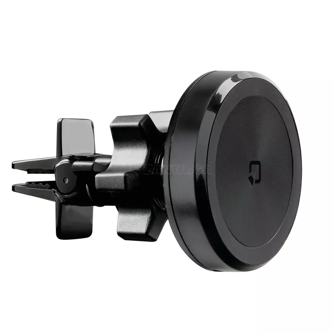 Optiline Μαγνητική Βάση Στήριξης Κινητού Mag Wireless Airvent της σειράς Optiline για Ίσιους Αεραγωγούς Αυτοκινήτου με δυνατότητα ασύρματης φόρτισης Max Power 15W, 15 μαγνήτες και