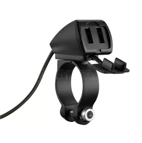 Optiline Αδιάβροχος Φορτιστής Κινητού Trek 12/24V 30W 5400mA της σειράς Optiline με 2 θύρες USB Type A, Καλώδιο 150 cm, Ακροδέκτες, Ασφάλεια Smart Chip, Αδιαβροχοποίηση IP66, συμβα 