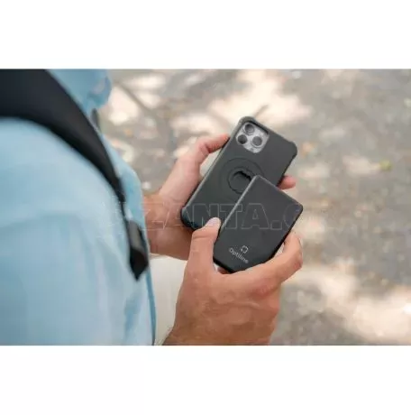 Optiline Μαγνητικός, Φορητός Φορτιστής - Power bank Mag Power 5000 της σειράς Optiline για Ασύρματη και Ενσύρματη  φόρτιση συσκευών με θύρα USB Type C 15W και MagSafe τεχνολογία L9 