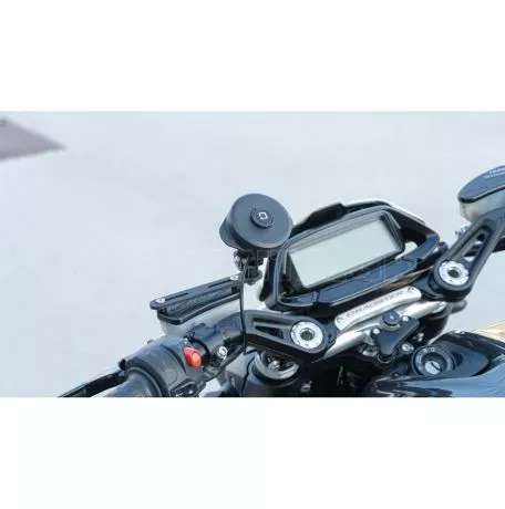 Optiline Ασύρματος Φορτιστής Κινητού Wireless Vibration Dampener 15W της σειράς Optiline με 3D Αντικραδασμικό Σύστημα, Duolock 2.0, Καλώδιο 180 cm, Βύσμα SAE, Ασφάλεια, συμβατή με  