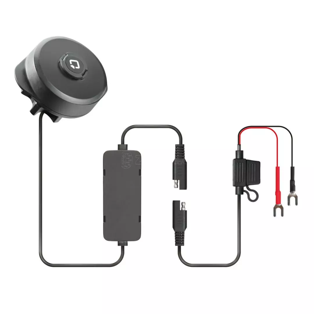 Optiline Ασύρματος Φορτιστής Κινητού Wireless Vibration Dampener 15W της σειράς Optiline με 3D Αντικραδασμικό Σύστημα, Duolock 2.0, Καλώδιο 180 cm, Βύσμα SAE, Ασφάλεια, συμβατή με