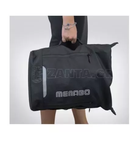 MENABO ΤΣΑΝΤΑ ΠΛΑΤΗΣ/ΧΕΙΡΟΣ URBAN 19L ΣΕ ΜΑΥΡΟ ΧΡΩΜΑ ΚΑΤΑΛΛΗΛΗ ΓΙΑ LAPTOP MENABO - 1 τεμ. 13960/MB 
