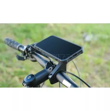 Optiline Διπλή Βάση Στήριξης Κινητού και Action Camera Out Front της σειράς Titan Optiline για Τιμόνι Μηχανής ή Ποδηλάτου με διάμετρο από 22 mm έως 35 mm με 3D αντικραδασμικό σύστη 