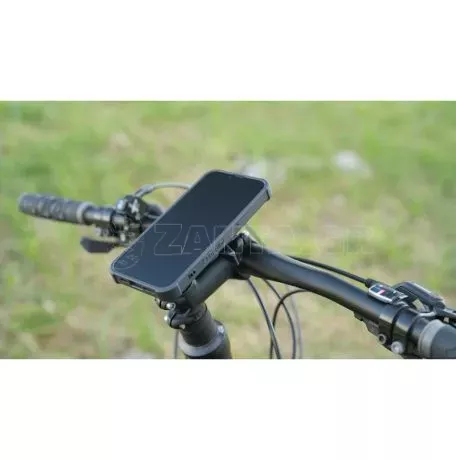 Optiline Διπλή Βάση Στήριξης Κινητού και Action Camera Out Front της σειράς Titan Optiline για Τιμόνι Μηχανής ή Ποδηλάτου με διάμετρο από 22 mm έως 35 mm με 3D αντικραδασμικό σύστη 