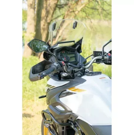 Optiline Διπλή Βάση Στήριξης Κινητού και Action Camera Combo 2.0 της σειράς Titan Optiline για Τιμόνι Μηχανής ή Ποδηλάτου με διάμετρο από 22 mm έως 35 mm με 3D αντικραδασμικό σύστη 