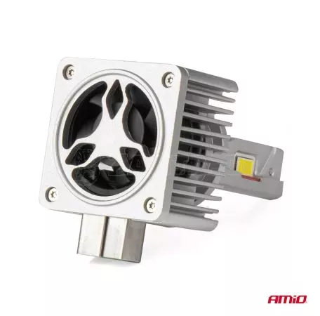 AMIO ΛΑΜΠΕΣ LED D1S/D1R 12V 6.000K 6800lm CAN-BUS D-BASIC SERIES AMIO - 2 Τεμ. 03626/AM 