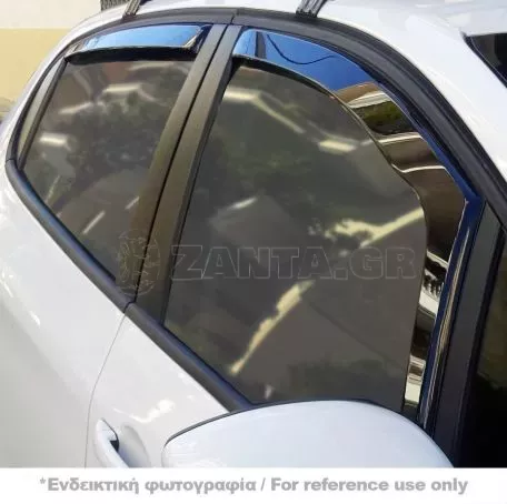 Heko ΑΝΕΜΟΘΡΑΥΣΤΕΣ ΓΙΑ MG ZS II 5D 2024+ ΣΕΤ ΑΥΤΟΚΙΝΗΤΟΥ ΑΠΟ ΕΥΚΑΜΠΤΟ ΦΙΜΕ ΠΛΑΣΤΙΚΟ HEKO - 4 ΤΕΜ ΑΝΕΜ.SET23813 