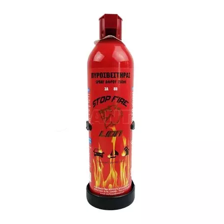 Πυροσβεστήρας Αφρού 750ml Με Πλαστική Βάση 