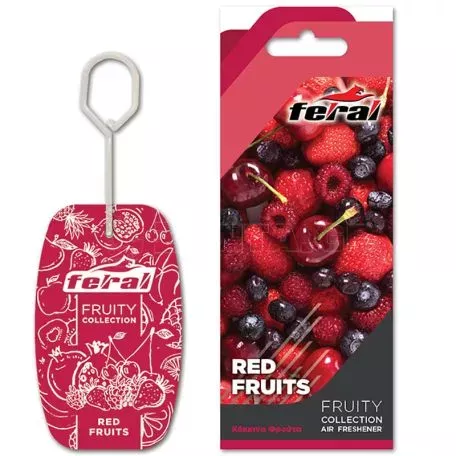 Αρωματικό Αυτοκινήτου Κρεμαστό Feral Fruity Collection Φρούτα Του Δάσους 