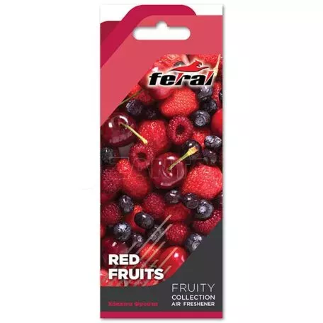 Αρωματικό Αυτοκινήτου Κρεμαστό Feral Fruity Collection Φρούτα Του Δάσους 
