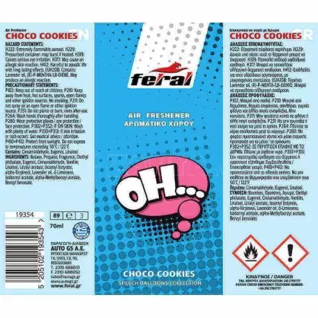 Αρωματικό Αυτοκινήτου Spray Feral Speech Collection OH 70ml 