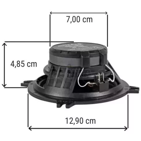 Ηχεία Αυτοκινήτου Alpine SXE-1325S Διαιρούμενα 5.25" /13cm 200w Peak 35w RMS 2 Δρόμων Ζευγάρι 2 Τεμάχια 