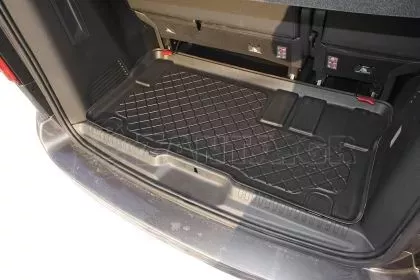 Πατάκι πορτ - μπαγκάζ για Citroen Jumpy SpaceTourer L2 / Peugeot Expert Traveller L2 / Toyota ProAce Verso L2 VAN 5d (2016+) / Opel Zafira Life / Vivaro (2019+) - behind 3rd row of 