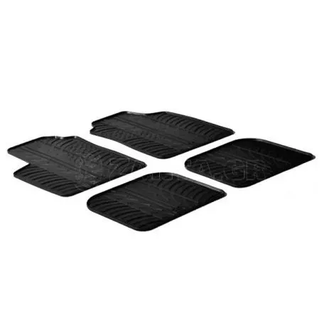 Lampa ΜΑΡΚΕ ΠΑΤΑΚΙΑ ΣΕ ΣΚΑΦΗ ΛΑΣΤΙΧΟ ΓΙΑ FIAT PANDA 09/2003-01/2012 / FIAT PANDA CLASSIC 02/2012-12/2012 SUMISURA ΣΕ ΜΑΥΡΟ ΧΡΩΜΑ ΧΩΡΙΣ ΚΟΥΜΠΩΜΑΤΑ LAMPA - 4 ΤΕΜ. L2434.2
