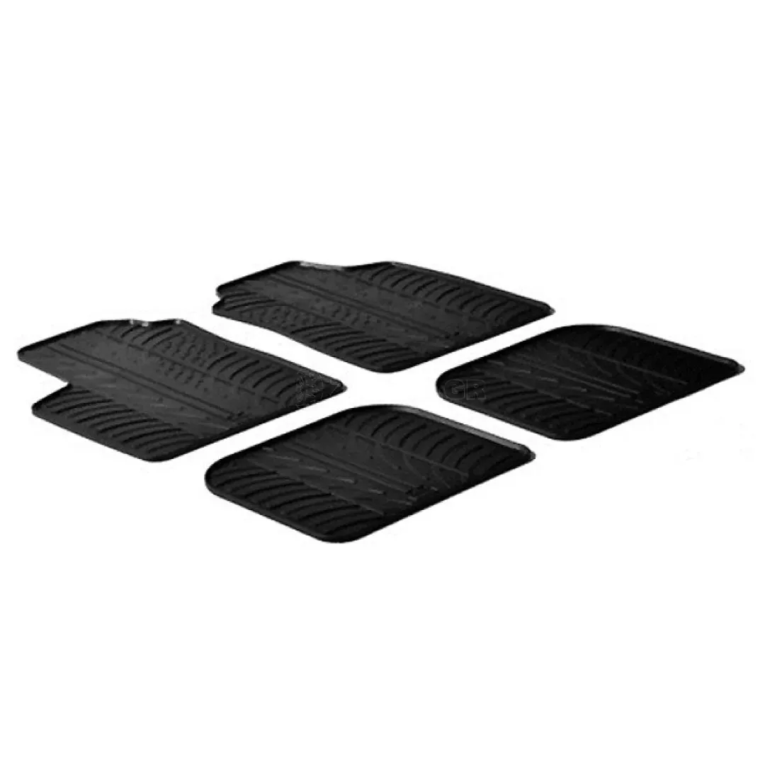 Lampa ΜΑΡΚΕ ΠΑΤΑΚΙΑ ΣΕ ΣΚΑΦΗ ΛΑΣΤΙΧΟ ΓΙΑ FIAT PANDA 09/2003-01/2012 / FIAT PANDA CLASSIC 02/2012-12/2012 SUMISURA ΣΕ ΜΑΥΡΟ ΧΡΩΜΑ ΧΩΡΙΣ ΚΟΥΜΠΩΜΑΤΑ LAMPA - 4 ΤΕΜ. L2434.2