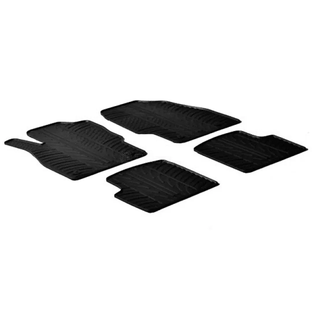 Lampa ΜΑΡΚΕ ΠΑΤΑΚΙΑ ΣΕ ΣΚΑΦΗ ΛΑΣΤΙΧΟ ΓΙΑ OPEL CORSA D 09/2006-2014 SUMISURA ΣΕ ΜΑΥΡΟ ΧΡΩΜΑ ME ΚΟΥΜΠΩΜΑΤΑ LAMPA - 4 ΤΕΜ. L2432.0