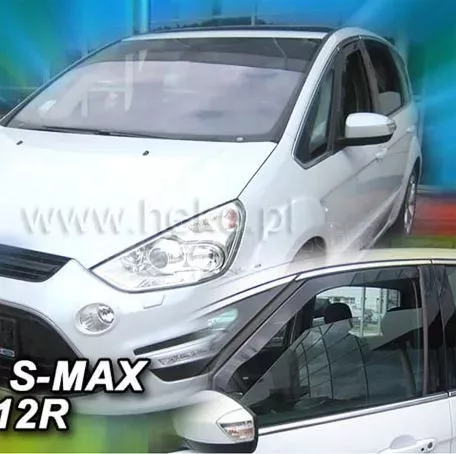 Heko ΑΝΕΜΟΘΡΑΥΣΤΕΣ ΑΥΤΟΚΙΝΗΤΟΥ ΓΙΑ FORD FOCUS S-MAX 5D 03/2010-2014 ΖΕΥΓΑΡΙ ΑΠΟ ΕΥΚΑΜΠΤΟ ΦΙΜΕ ΠΛΑΣΤΙΚΟ HEKO - 2 ΤΕΜ. ΑΝΕΜ.15297 