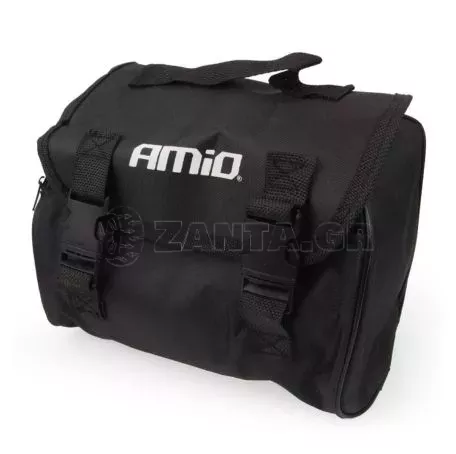 AMIO ΚΟΜΠΡΕΣΕΡ ΑΕΡΑ ΜΕΤΑΛΛΙΚΟ 12V 10BAR-150PSI-35L/min ΜΕ ΘΗΚΗ/ΜΑΝΟΜΕΤΡΟ/ΦΙΣ ΑΝΑΠΤΗΡΑ/3 ΑΝΤΑΠΤΟΡΕΣ/ΚΑΛΩΔΙΟ 300 cm AMiO - 1 ΤΕΜ. 01135/AM 