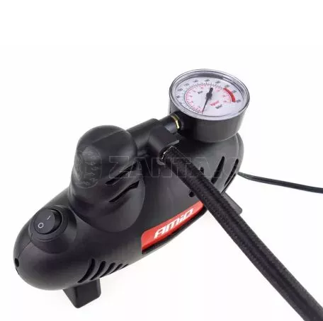 AMIO ΚΟΜΠΡΕΣΕΡ ΑΕΡΑ ΕΛΑΣΤΙΚΩΝ ΠΛΑΣΤΙΚΟ ACOMP-07 12V 250psi 17bar 9l/min ΜΕ ΦΙΣ ΑΝΑΠΤΗΡΑ & ΚΑΛΩΔΙΟ 300cm AMiO - 1 ΤΕΜ. 02181/AM 