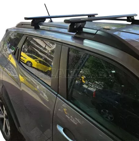 MENABO Kit Μπάρες - Πόδια ΜΕΝΑΒΟ για Dacia Duster 2024+ αλουμινίου - 2 τεμ. ΜΠ.DDUSTER.12 