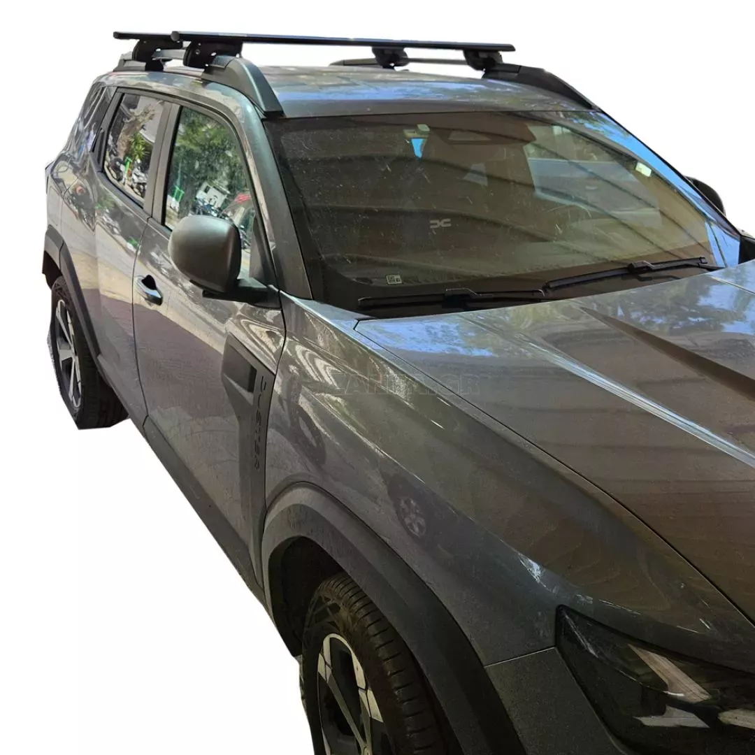 MENABO Kit Μπάρες - Πόδια ΜΕΝΑΒΟ για Dacia Duster 2024+ αλουμινίου - 2 τεμ. ΜΠ.DDUSTER.12