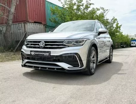 Εμπρός Σπλίτερ Volkswagen Tiguan R / R-Line Mk2 Facelift (2020-2024) 