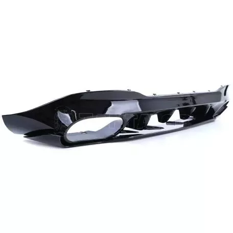 Diffuser Πίσω Προφυλακτήρα Για Mercedes-Benz CLA W118 C118 19+ CLA45 Amg Look Για Amg Sport Line Προφυλακτήρες Piano Black 