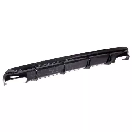 Diffuser Πίσω Προφυλακτήρα Για Mercedes-Benz CLA C117 13-16 Amg 45 Look For Amg Sport Line Version Bumpers Piano Black 