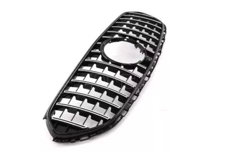 Μάσκα Για Mercedes-Benz GLC-Class X254 SUV & C254 Coupe 22+ GTR Panamericana Design Black/Chrome 