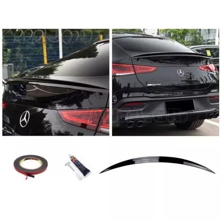 Αεροτομή Πορτ Παγκάζ Για Mercedes-Benz GLE Coupe C167 19+ Γυαλιστερή Μαύρη Από Abs Πλαστικό 