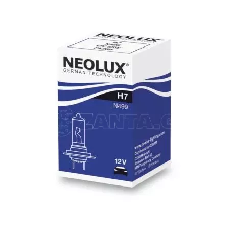 Λάμπα Αλογόνου H7 12V 55w Neolux By Osram N499 1 Τεμάχιο 