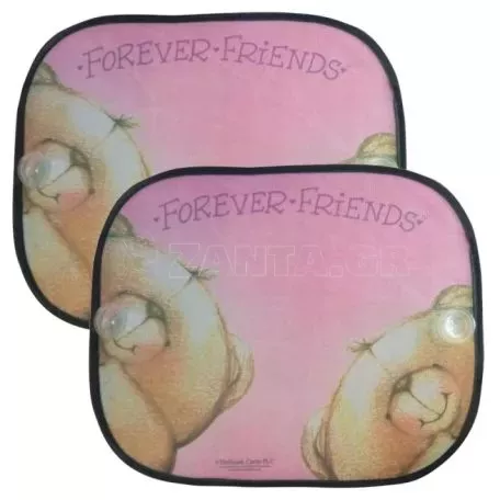 Ηλιοπροστασίες Κουρτινάκια Πλαϊνά Forever Friends 4619 2 Τεμάχια 