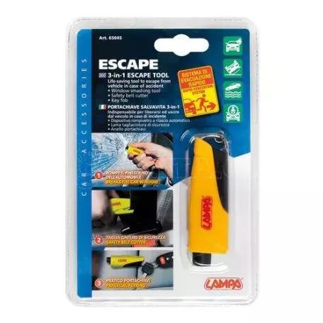 Lampa ΘΡΑΥΣΤΗΣ ΤΖΑΜΙΟΥ-ΚΟΠΤΙΚΟ ΖΩΝΗΣ-ΜΠΡΕΛΟΚ ESCAPE 3in1 L6504.5 