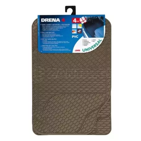 Lampa ΠΑΤΑΚΙΑ ΛΑΣΤΙΧΟ DRENA-4 ΜΠΕΖ ΧΡΩΜΑ LAMPA - 4 TEM. L2651.2 