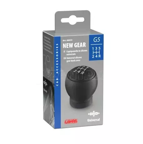 Lampa ΚΑΛΥΜΜΑ ΓΙΑ ΠΟΜΟΛΟ ΤΑΧΥΤΗΤΩΝ NEW GEAR G5 ΣΙΛΙΚΟΝΗΣ UNIVERSAL ΜΑΥΡΟ ΜΕ 5 ΤΑΧΥΤΗΤΕΣ LAMPA - 1 ΤΕΜ. L0605.5 