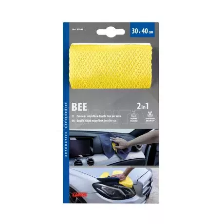 Lampa ΠΑΝΑΚΙ ΚΑΘΑΡΙΣΜΟΥ/ΣΤΕΓΝΩΜΑΤΟΣ BEE ΔΙΠΛΗΣ ΟΨΕΩΣ ΑΠΟ ΜΙΚΡΟΙΝΕΣ (MICROFIBRE) 30x40cm LAMPA - 1 ΤΕΜ. L3799.3 
