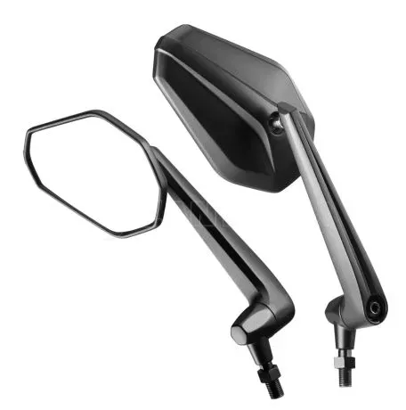 Lampa ΚΑΘΡΕΠΤΕΣ MOTO VICTOR M10x1,25 DX+SX ΣΕ ΜΑΥΡΟ ΧΡΩΜΑ LAMPA - 2 ΤΕΜ. 9164.9-LM 