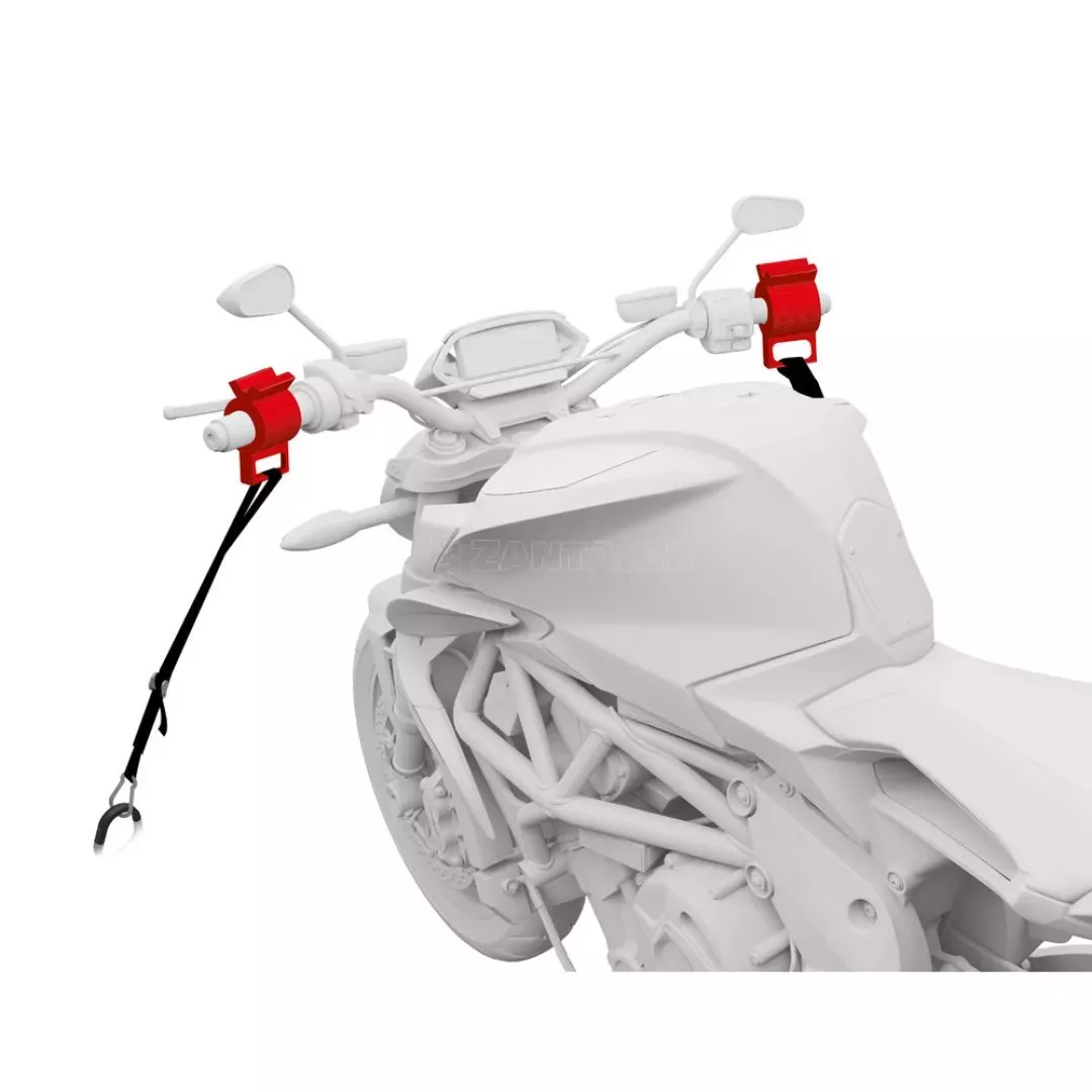 Lampa ΣΦΙΓΚΤΗΡΕΣ ΣΤΕΡΕΩΣΗΣ MOTO TIE DOWN CLAMPS ΓΙΑ ΣΤΗΡΙΞΗ ΑΠΟ ΤΑ ΧΕΡΟΥΛΙΑ ΣΕ ΜΑΥΡΟ ΧΡΩΜΑ LAMPA - 2 ΤΕΜ. L9164.8